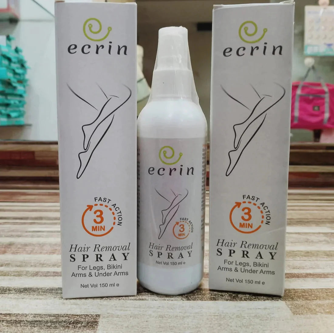 ECRIN HAIR REMOVER SPRAY | FOR WOMEN AND MEN Mahar Store