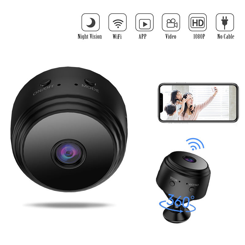 Mini Wifi Camera: HD Video, Night Vision, Car And Home Security Mahar Store